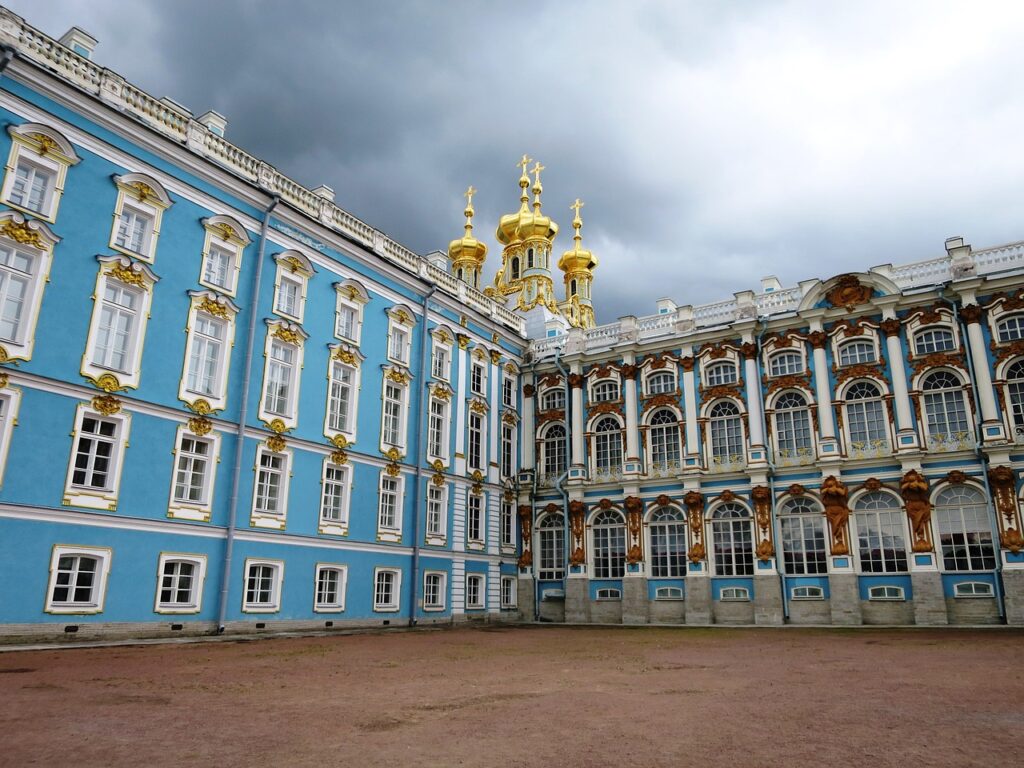 catherine's palace, st petersburg, russia